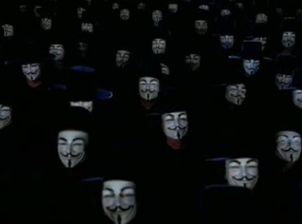 hey look its anonymousno wait its the V for Vendetta crowd